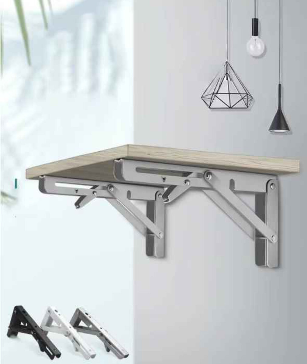 Tablette murale pliable robuste