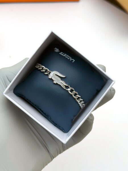 Bracelet Lacoste Argent Homme