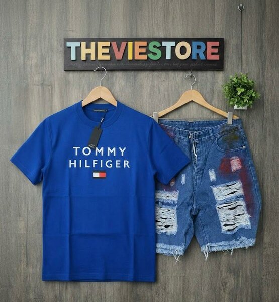 Tee-shirts tommy culotte jeans