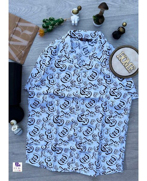 Chemise décontractée imprimée