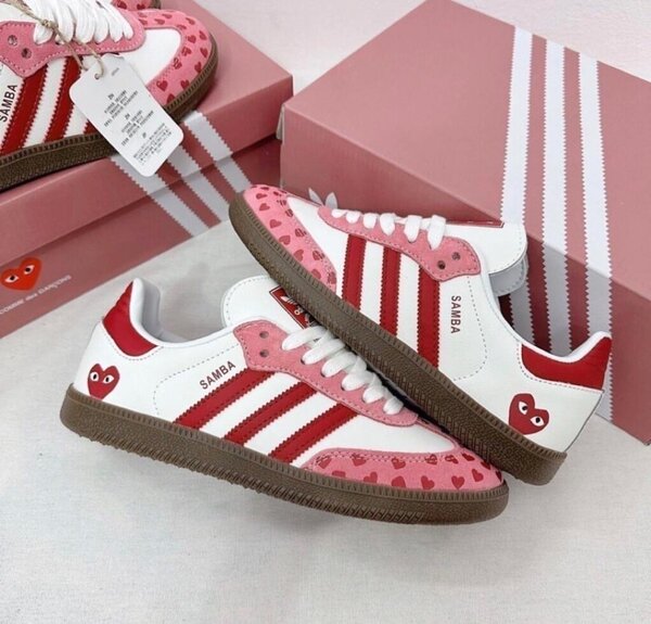Baskets Samba Coeur Femme