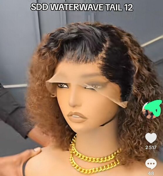 Perruque SDD Waterwave 12"
