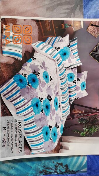 Ensemble de Lit Floral 3 Pièces