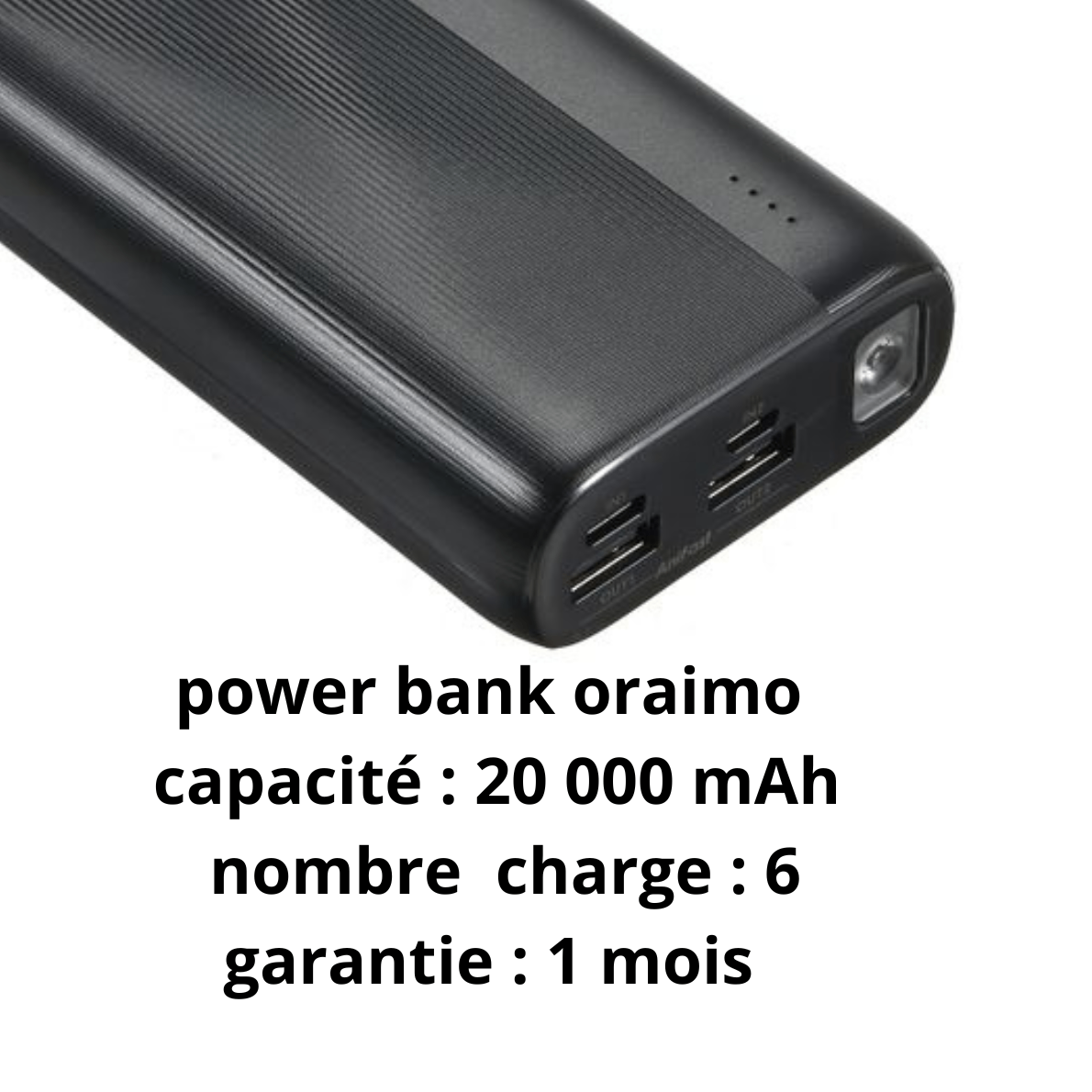 Power Bank Oraimo 20000mAh