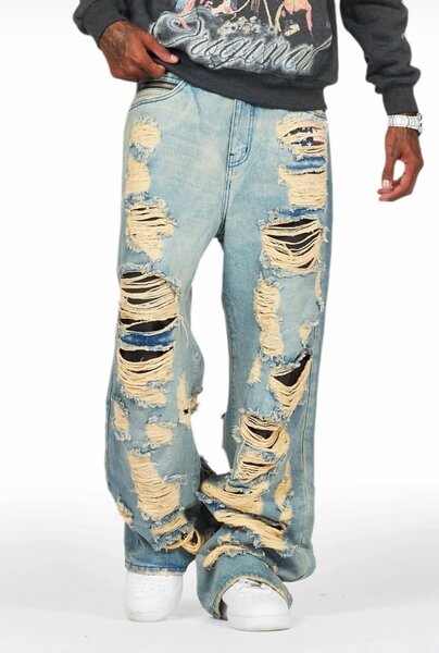 Jeans déchirés pour homme