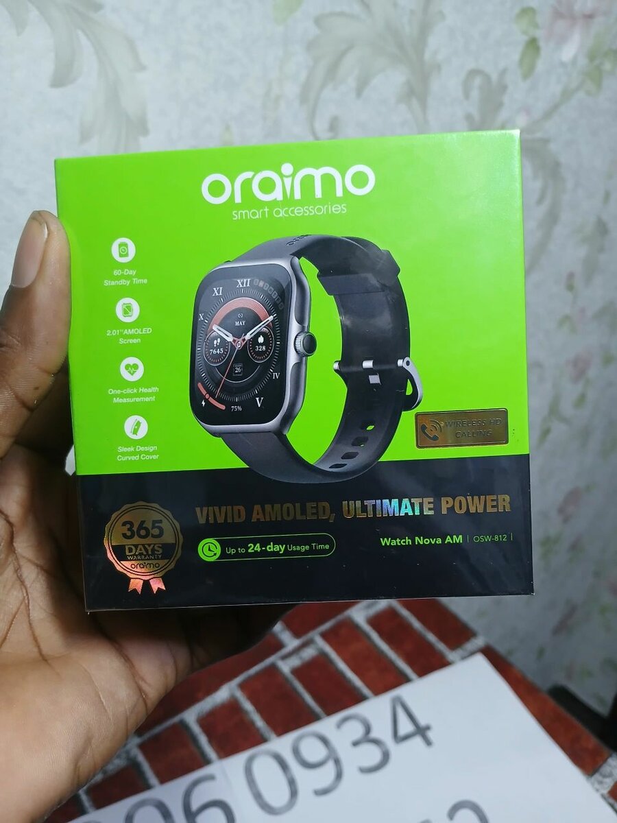 Montre intelligente AMOLED Oraimo