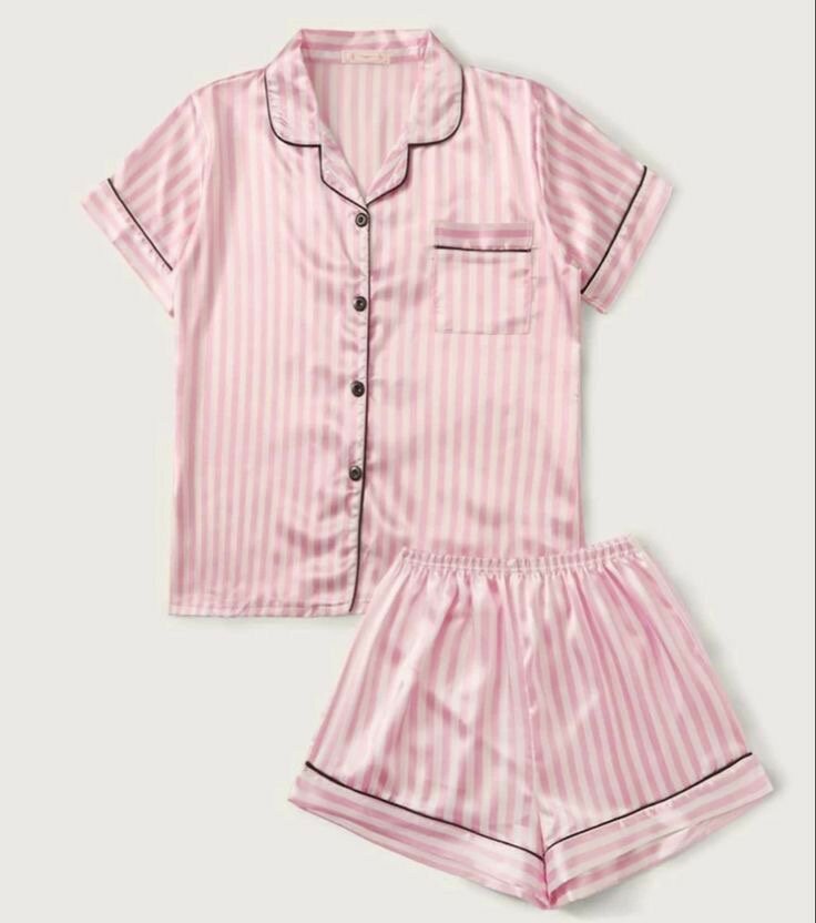 Ensemble pyjama femme en soie