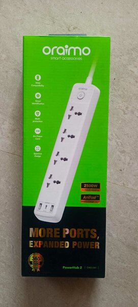 Multiprise Oraimo USB-C rapide