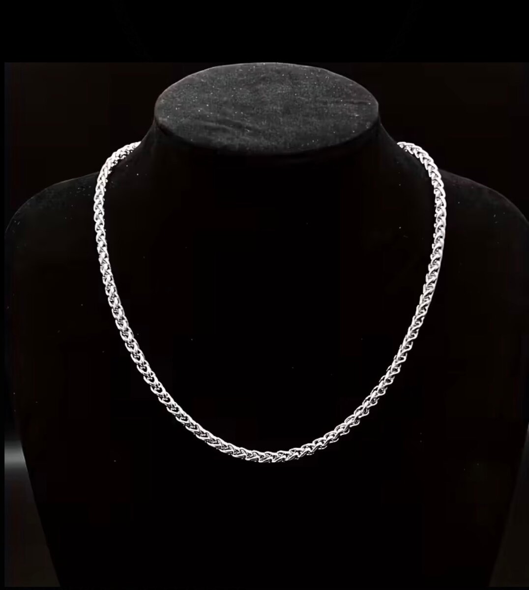 Chaîne en argent élégante