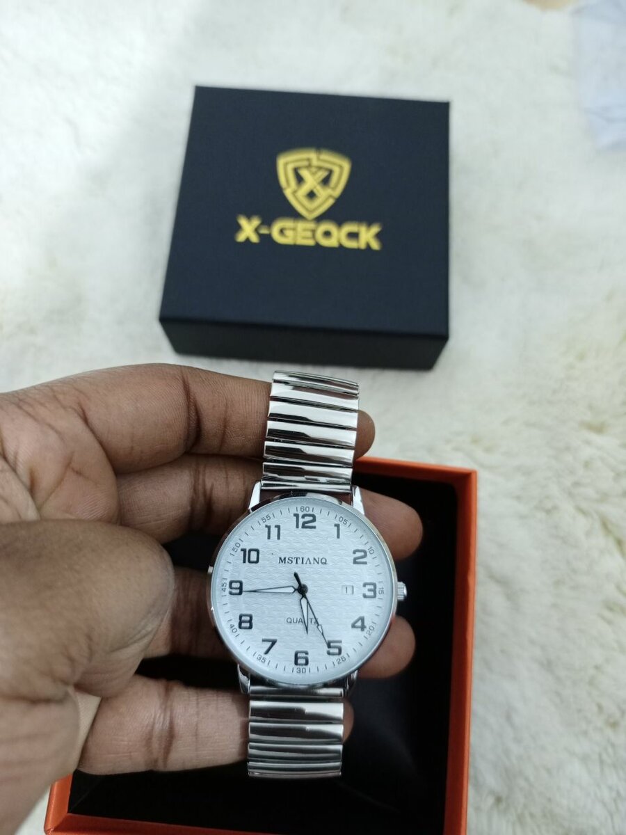 Montre homme acier inoxydable