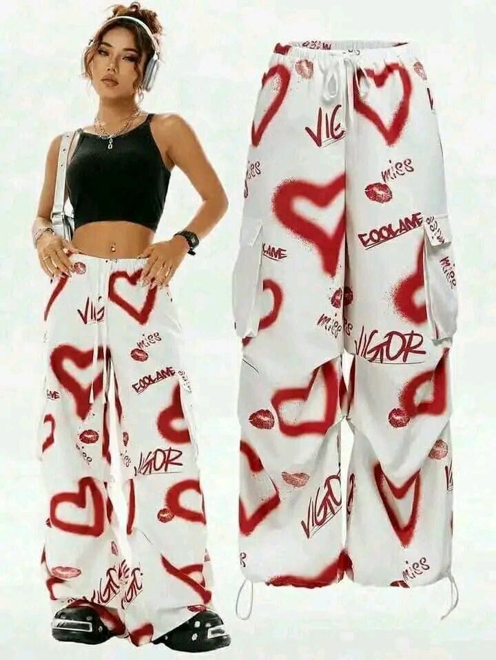 Pantalon large stylé