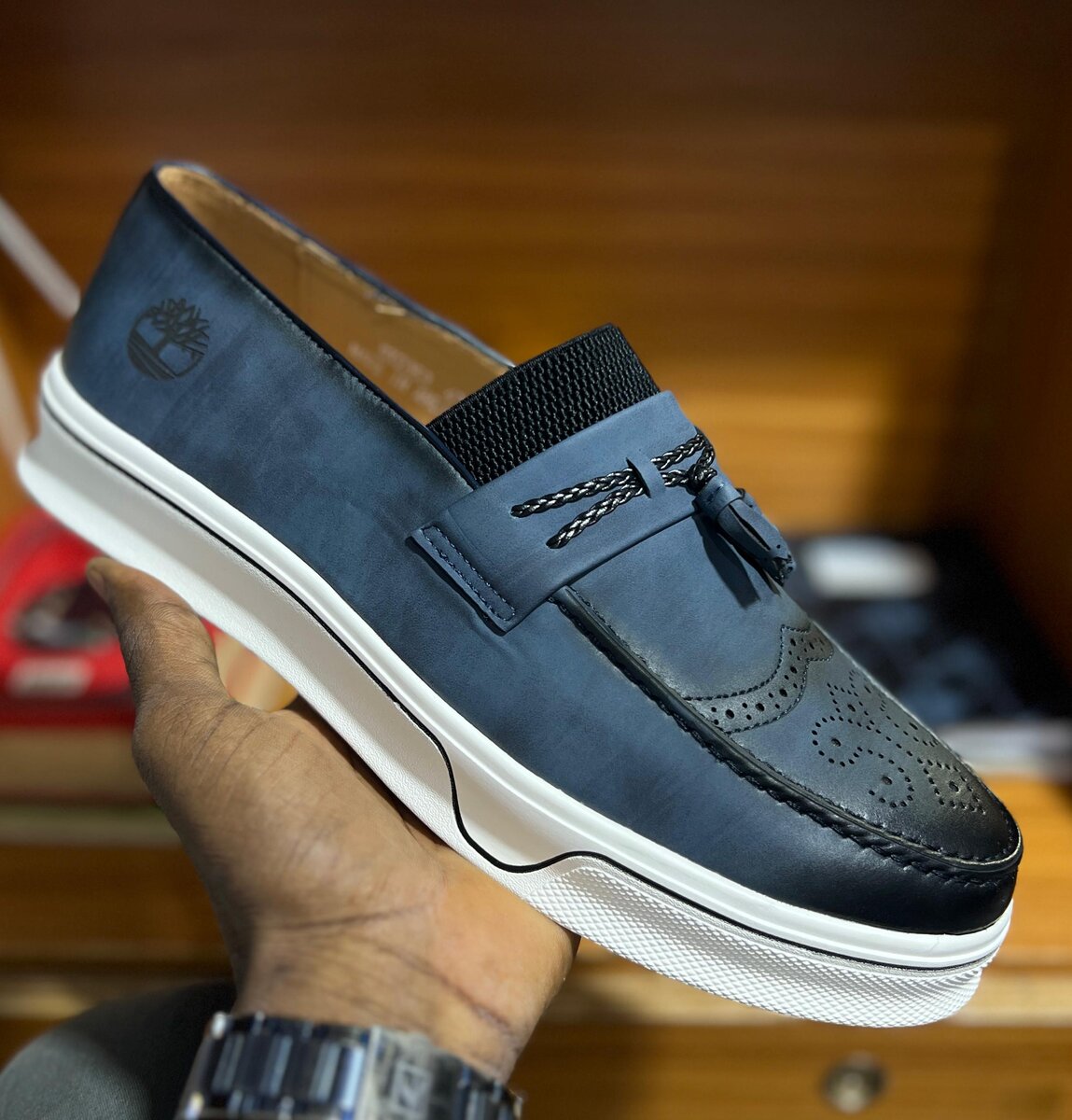 Mocassins décontractés en cuir