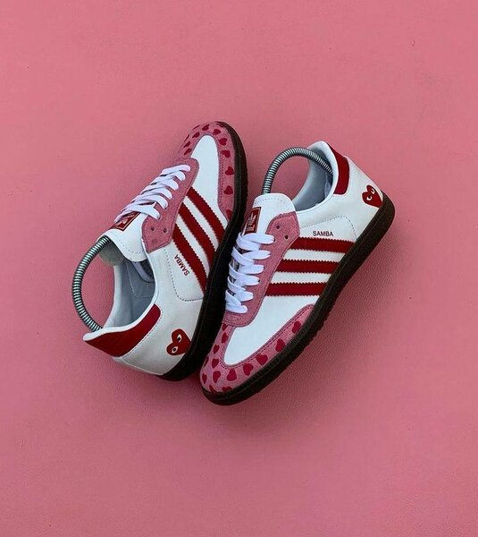 Adidas Samba rouge et blanc