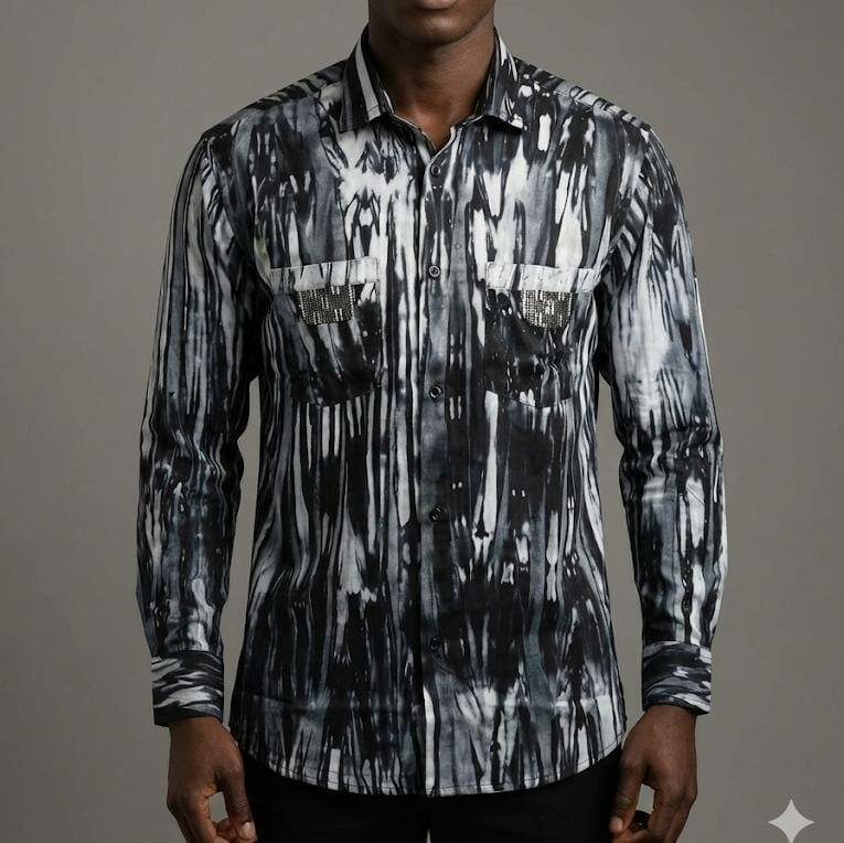 Chemise homme luxe imprimée