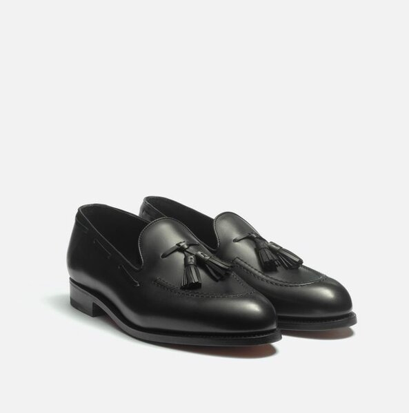 Mocassins en cuir avec pampilles