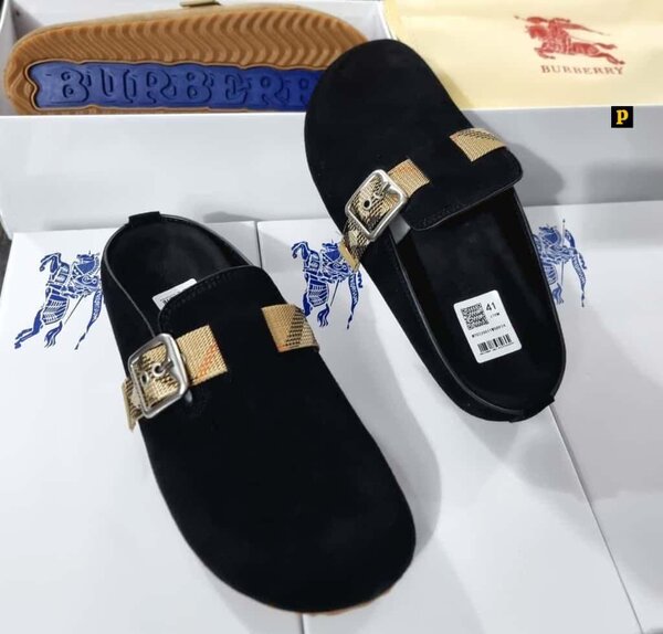 Sandales luxe Burberry homme