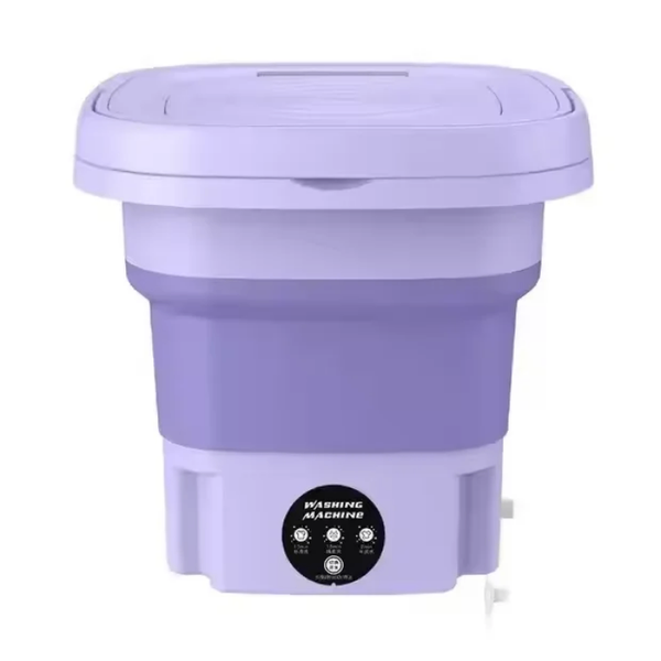 Mini machine à laver portable lavande