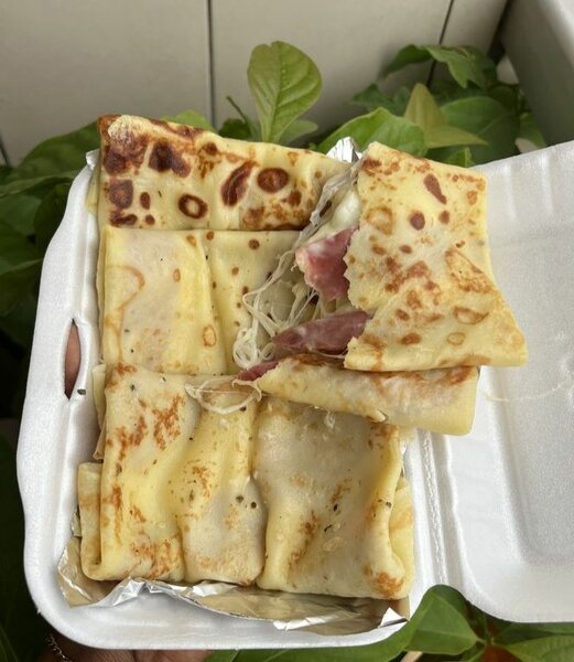 Crêpes gourmandes variées