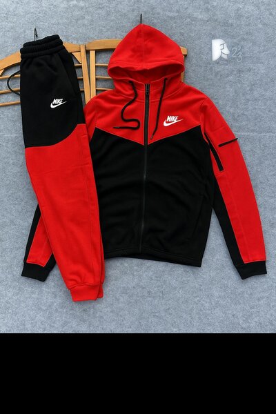 Ensemble survêtement Nike rouge et noir
