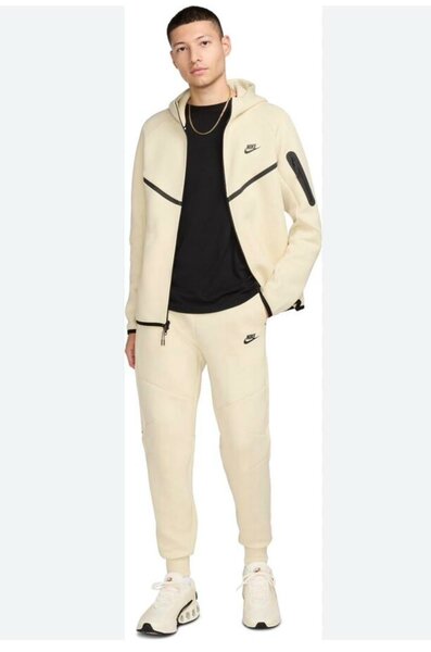 Survêtement Nike homme beige et noir