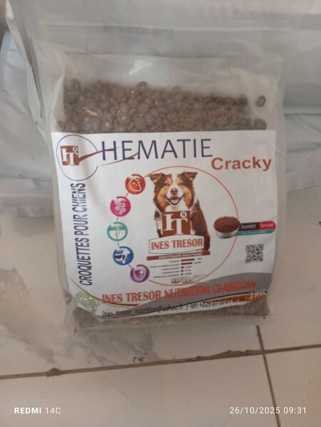 Croquettes pour chiens Hematie