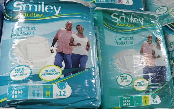 Couches adultes taille L&M