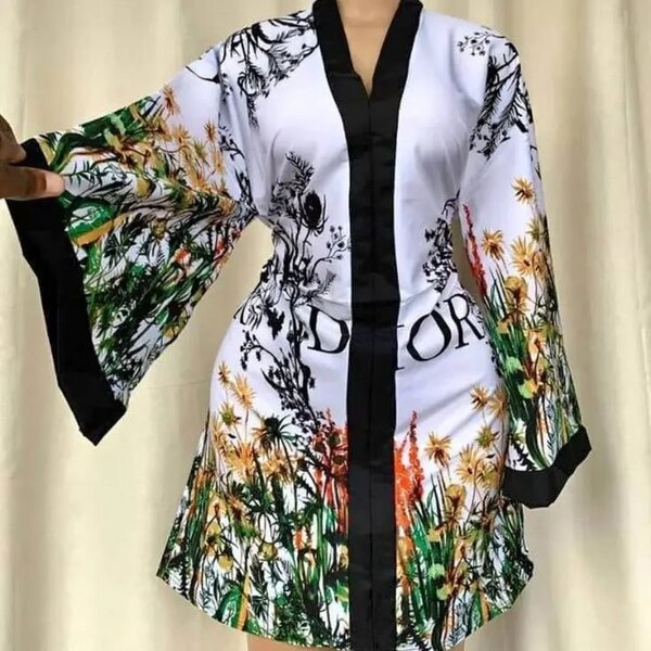 Kimono imprimé pour femme