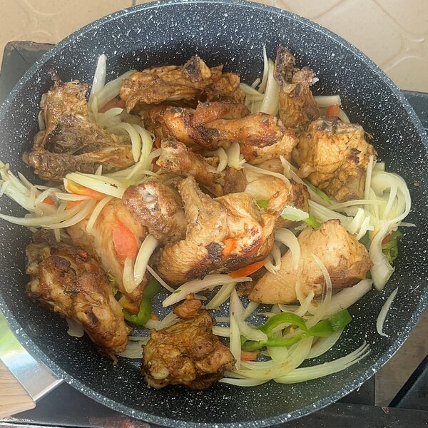 Royal poulet aux légumes