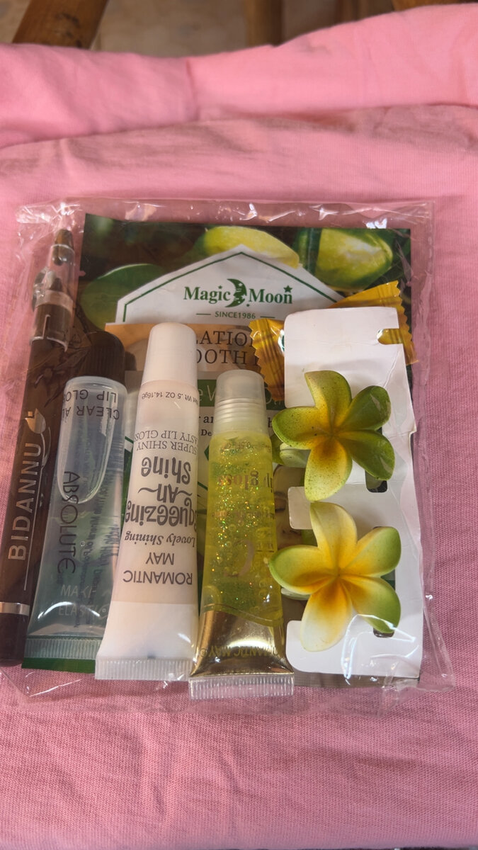 Kit de soins de la peau tropicaux
