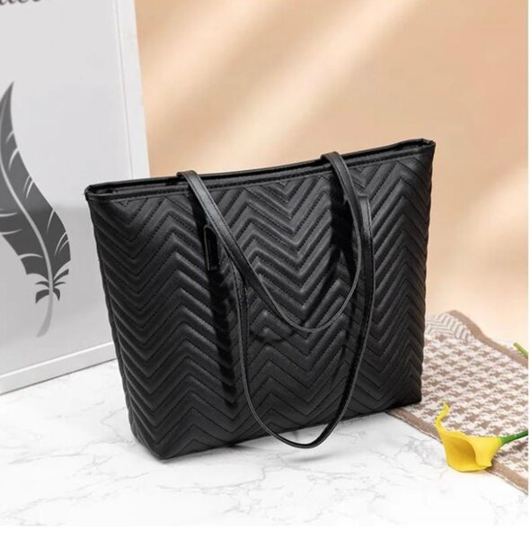 Sac cabas élégant noir