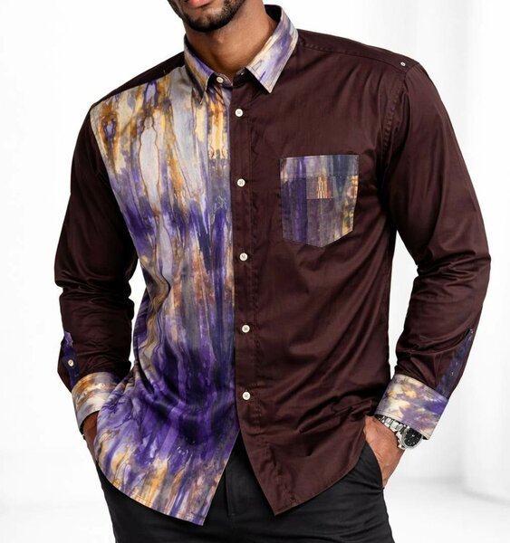 Chemise homme imprimée
