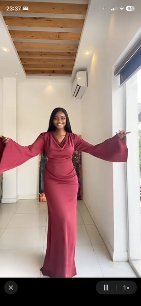 Robe longue élégante