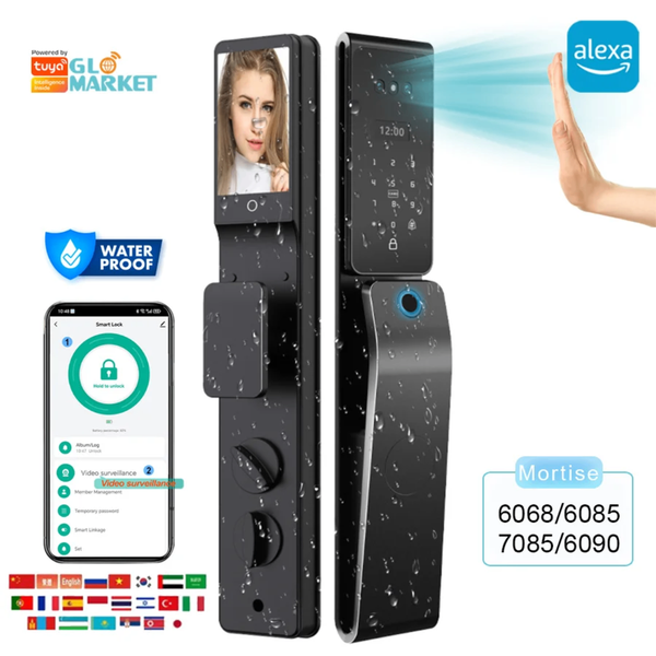 Serrure intelligente Tuya 7 modes d'ouverture