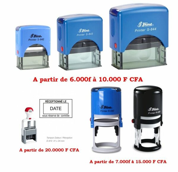 Tampons Auto-encreurs Shiny