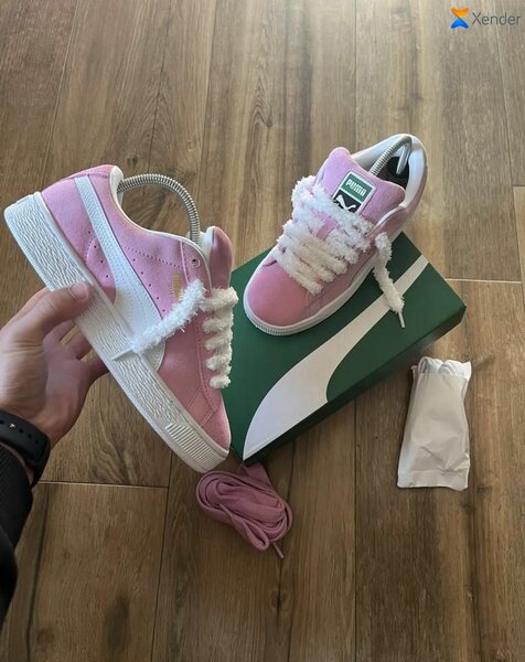 Baskets Puma en daim tendance