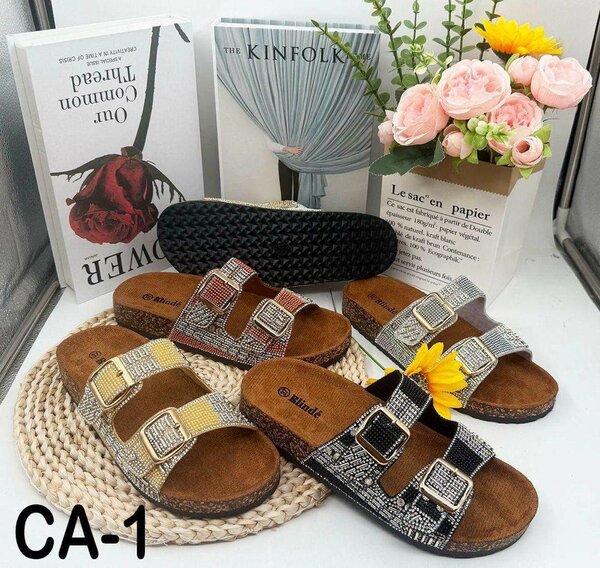 Sandales à Boucles Élégantes