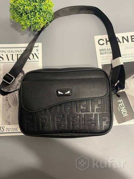 Sac bandoulière Fendi noir pour femme
