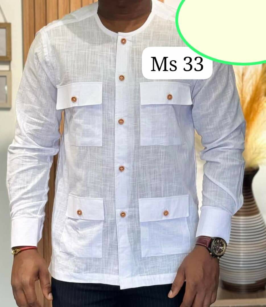 Chemise à poches élégante