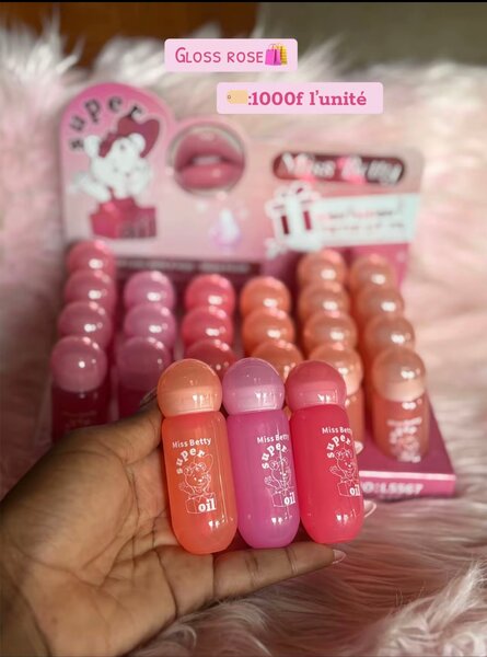 Gloss à Lèvres Rose Hydratant