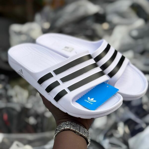 Adidas Slide Blanche pour Homme