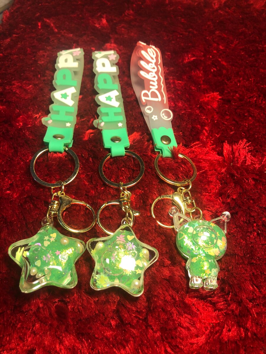 Porte-clés colorés mignons