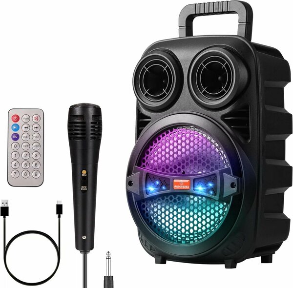 Enceinte Bluetooth Portable LED