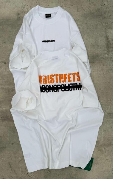 T-shirt blanc imprimé tendance