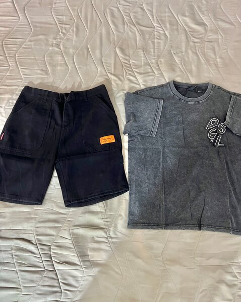 T-shirt gris vintage Mickey Mouse