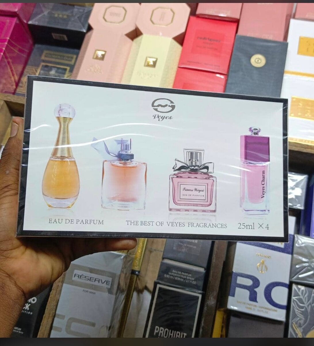 Coffret Parfum Veyes 4x25ml