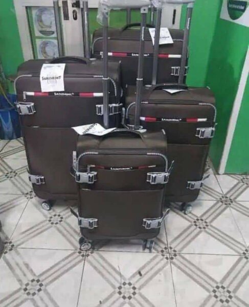 Valise SAMBRIANI Marron Rigide