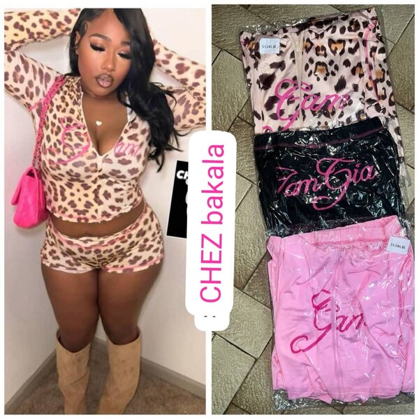 Pyjama léopard femme chic