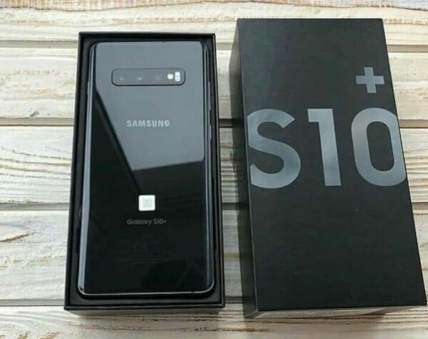 Samsung Galaxy S10+ noir