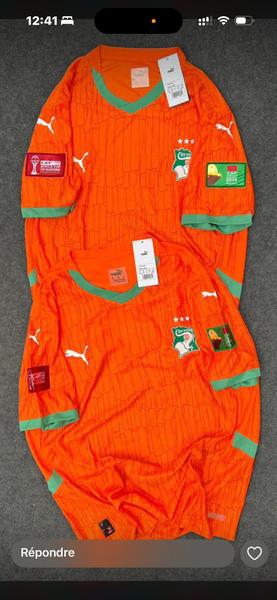 Maillot Équipe Côte d'Ivoire
