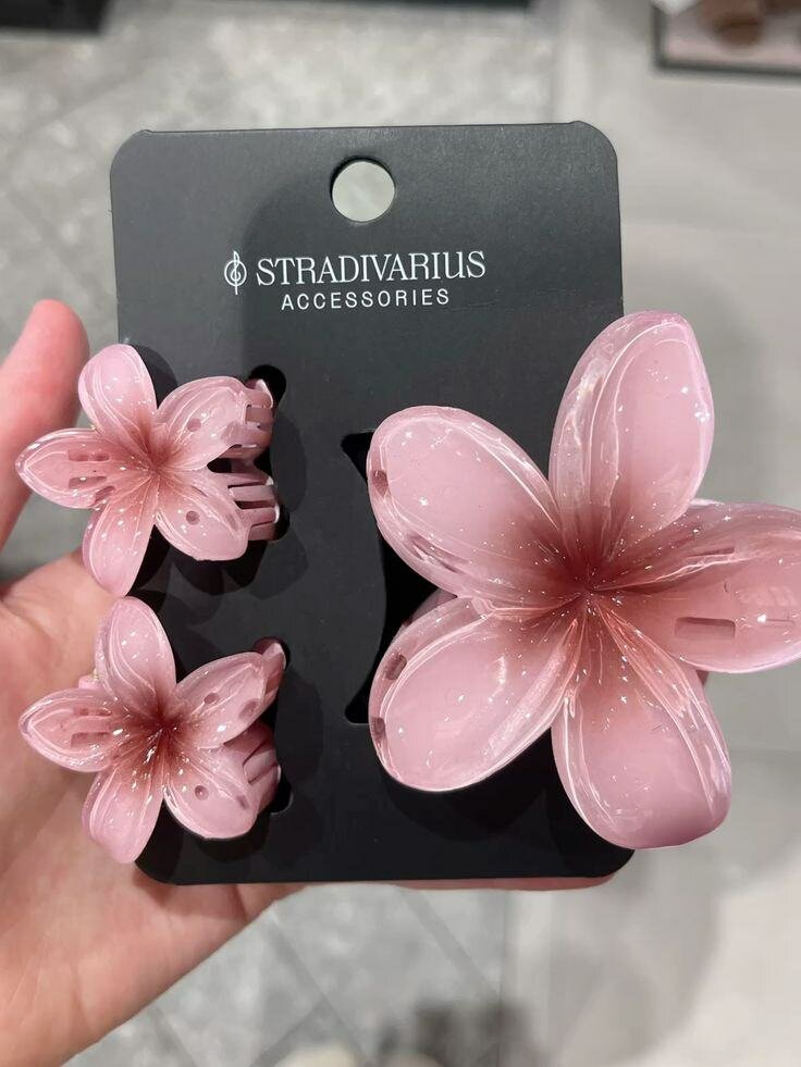 Pinces à cheveux fleur Stradivarius